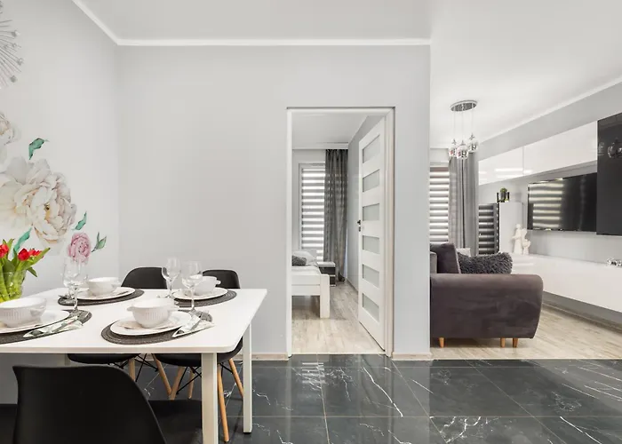 Modern Kapitanski Mostek By Renters Lejlighed Kołobrzeg